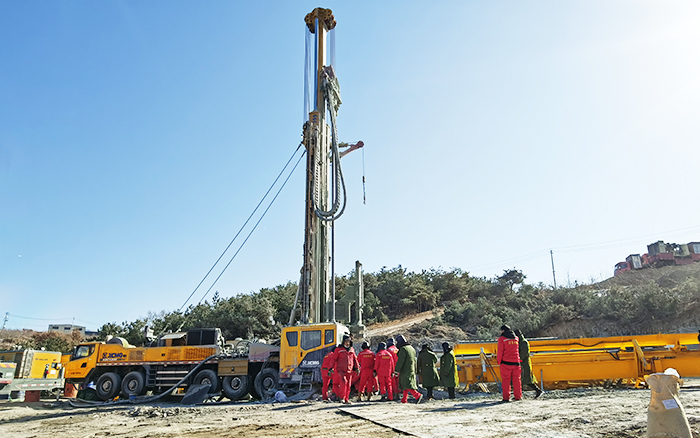 山東棲霞金礦救援，徐工全力以赴！