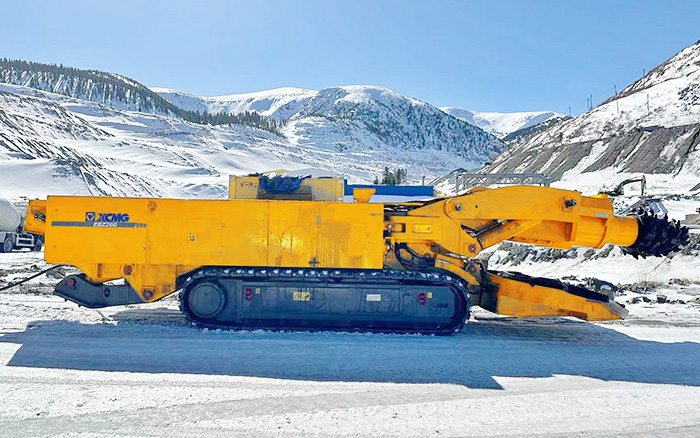 F10硬巖，徐工EBZ260單日掘進(jìn)破9米！