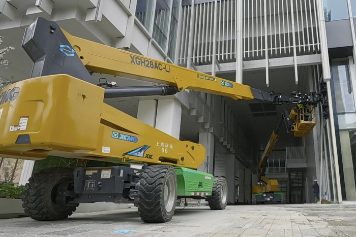 徐工產(chǎn)品，給力！XGH28AC-Li施工紀(jì)實