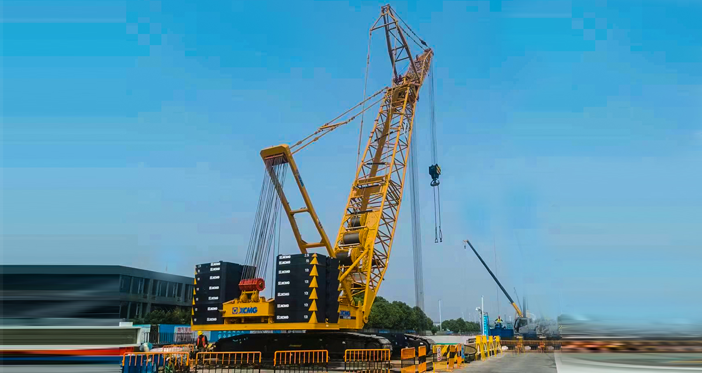 【全球之履】德陽站！XGC400助力鐵路線盾構(gòu)機安裝~