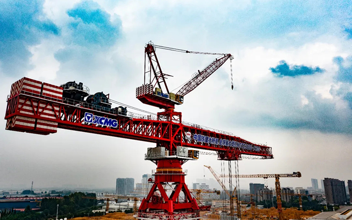 23000噸米！徐工“全球最大塔機”下線交付！
