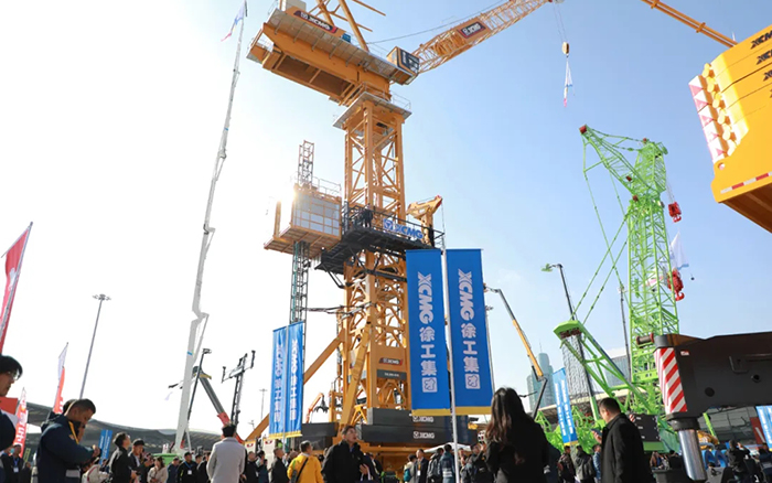 bauma CHINA 2024丨徐工塔式起重機、智能施工升降機火熱亮相