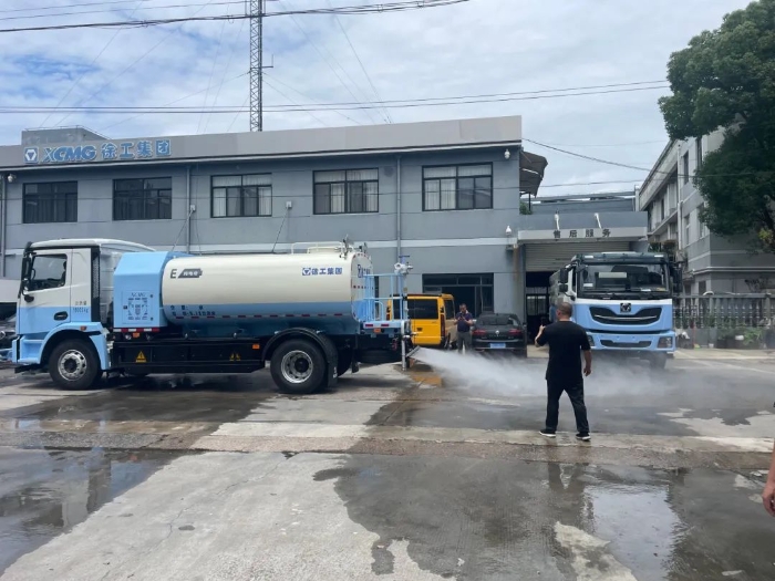 “滬”動綠色！徐工新能源環(huán)衛(wèi)裝備亮相上海推介會