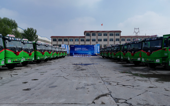 200臺徐工新能源重卡，奔赴華北！