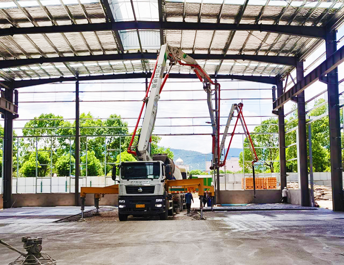 鋼鐵脊梁！徐工HB37米泵車顯實力 ！