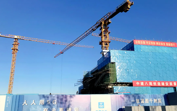 智能領(lǐng)航 | 徐工塔機助建雄安智慧城市產(chǎn)業(yè)園