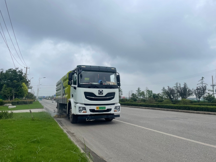 多拉快跑不費電！一起看看徐州街頭的“綠色衛(wèi)士”