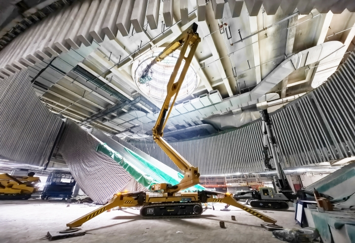 狹窄+跨障？徐工XGA26X-Li“蜘蛛俠”專治難題